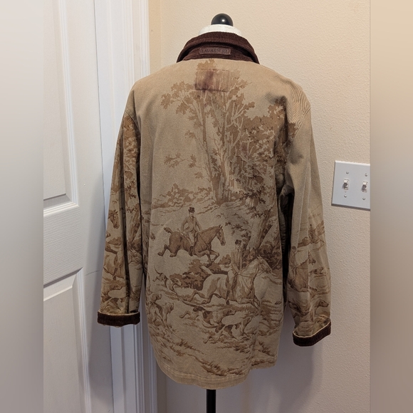 Vintage Ralph Lauren 🐎 Equestrian Barn Coat, Chore Fox Hunt Jacket - Picture 5 of 7